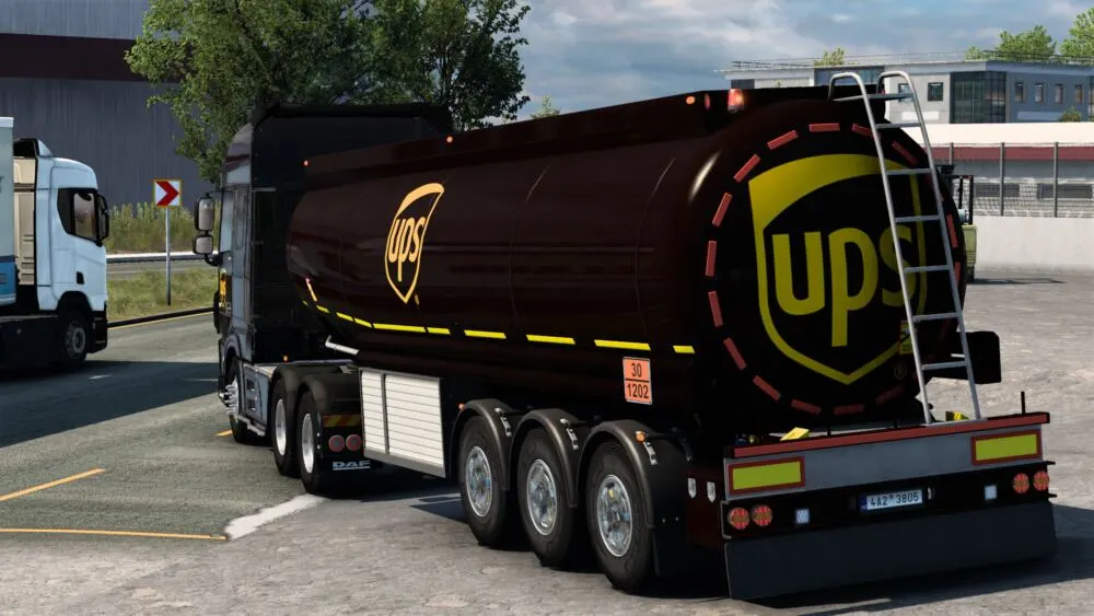 Yakıt Tankeri UPS Skin